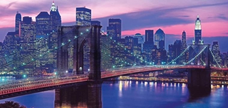 Rompecabezas panorámico Clementoni Nueva York 13200 piezas