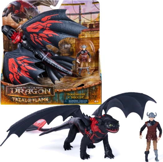 Spin Master Cómo entrenar a tu dragón figuras de Desdentao y Hipo