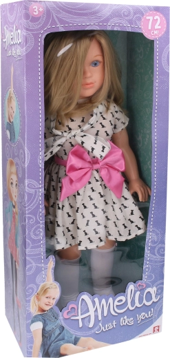 Muñeca con vestido de 72 cm