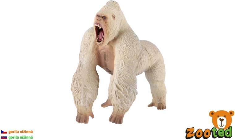 Gorila de llanura – figura de plástico 17 cm
