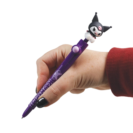 Agarre cómodo y elegante diseño morado-negro