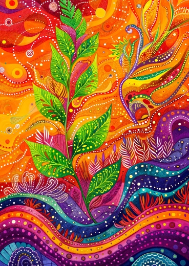 Puzzle Enjoy Ritmo orgánico 1000 piezas