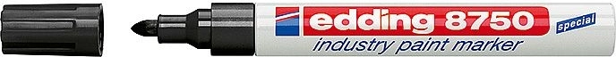 Rotulador industrial de pintura EDDING 8750 – Negro
