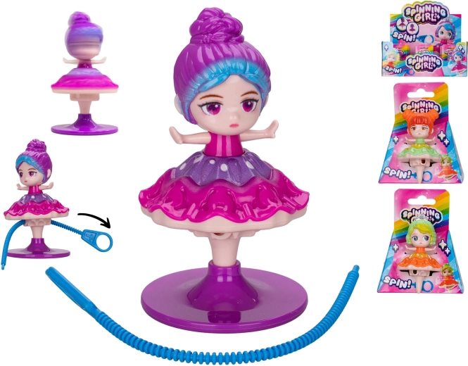 Figura de princesa giratoria y bailarina de 8 cm