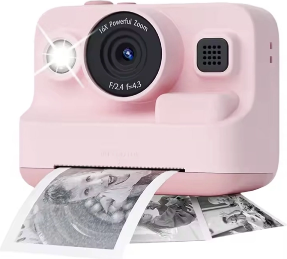 Pantalla clara de 2,4" y zoom 16×