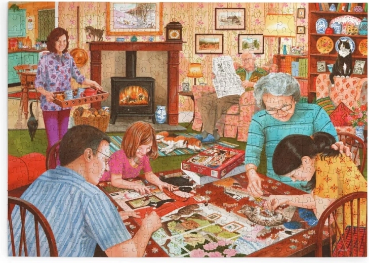 Puzzle Tiempo juntos, 500 piezas grandes