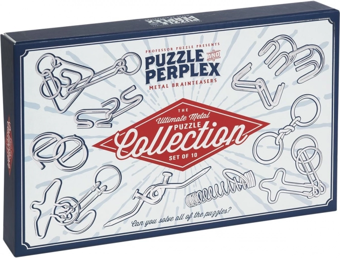 Puzzle & Perplex: set de rompecabezas metálicos de Professor Puzzle