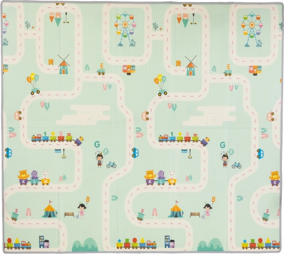 Alfombra infantil de juego Chipolino Park 142 × 142 cm