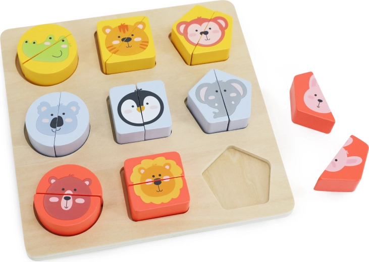 Puzzle de madera Babu Safari para los más pequeños