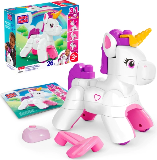 Mega Bloks unicornio mágico – set de construcción de 26 piezas