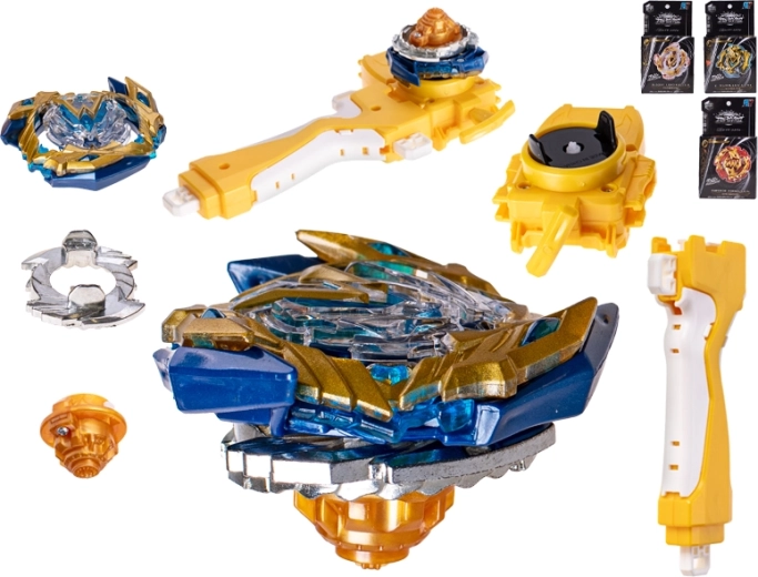Spinner TopGyro con lanzador al estilo Beyblade