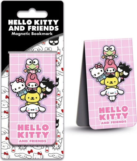 Hello Kitty marcapáginas magnético rosa