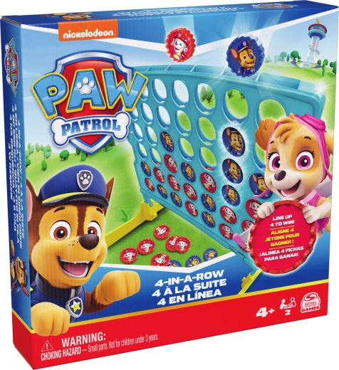 Patrulla Canina cuatro en raya