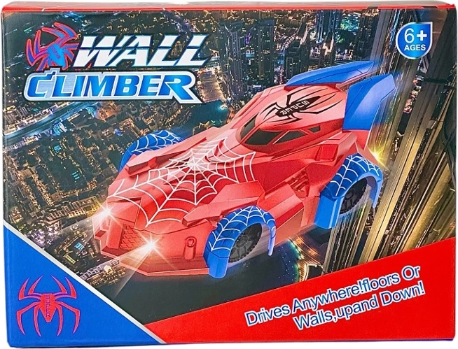 Coche teledirigido que circula por la pared