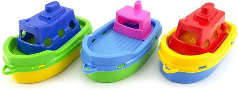Juguetes de agua BAYO barquitos 14 cm, set de 3 uds