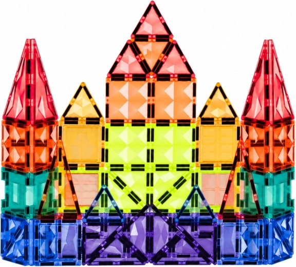 Paneles transparentes y de colores para efecto 3D