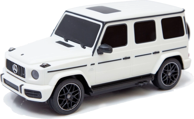 Coche RC Rastar Mercedes-Benz G63 con control remoto 1:24 blanco - 1 unidad