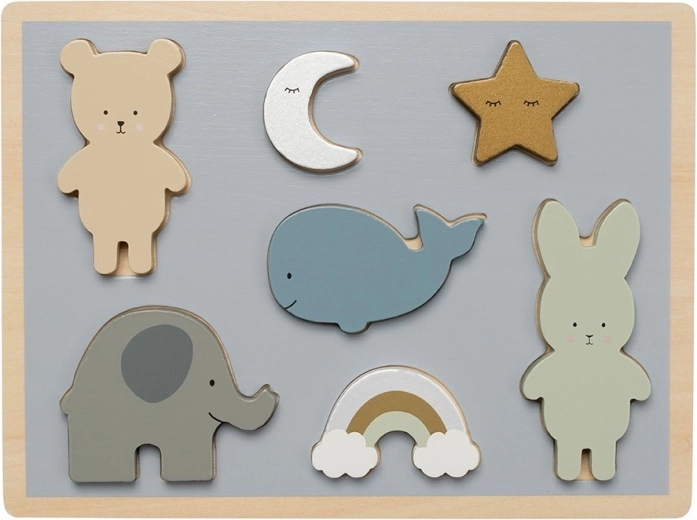 Jabadabado puzzle de encaje de madera osito