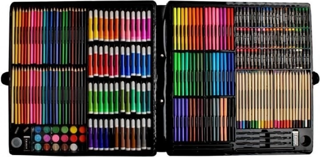 288 piezas para dibujar y pintar