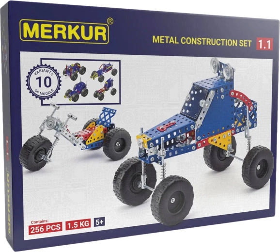 Construcción metálica Merkur Extreme Buggy, 256 piezas