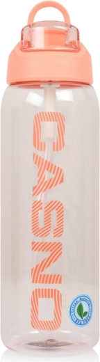 Botella de agua Casno Dash de Tritan 1000 ml rosa transparente