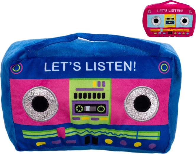 Casete de peluche 24 cm