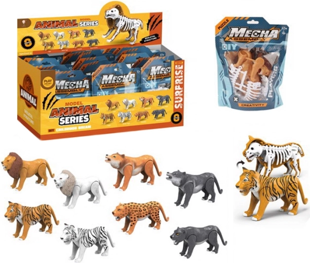 Animalito con esqueleto Safari – figura para montar
