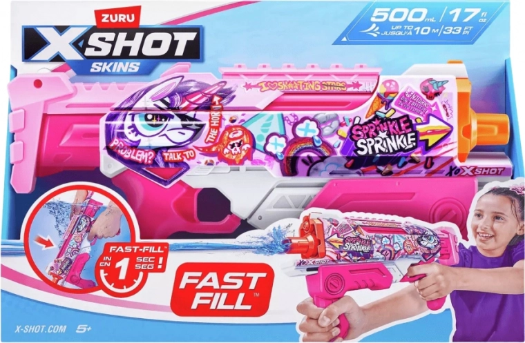 Llena y juega en 1 segundo