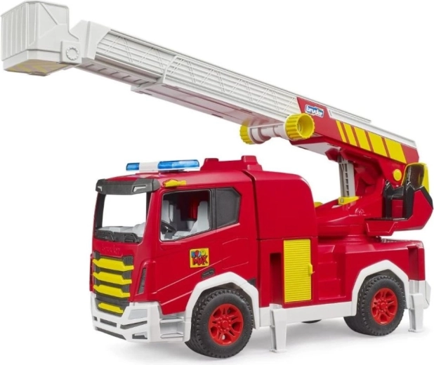 Camión de bomberos Bruder Roadmax con escalera extensible