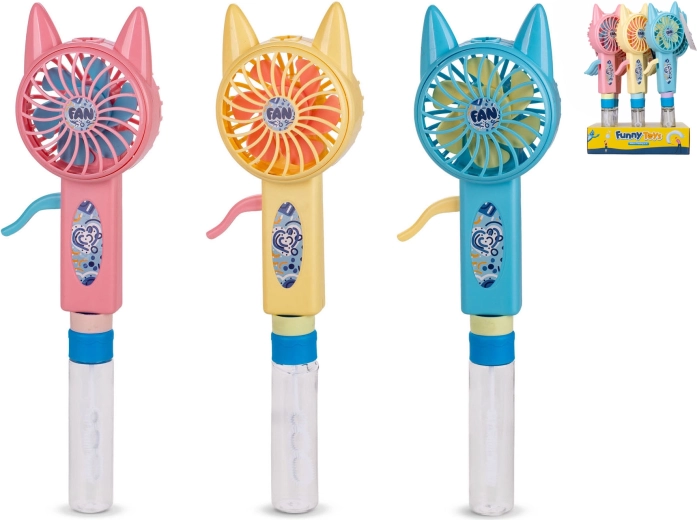 Pompero con ventilador – gatita, 29 cm