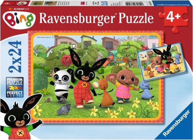 Puzzle Bing 2x24 piezas