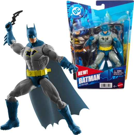 Mattel DC Comics figura Batman 17 cm con accesorios