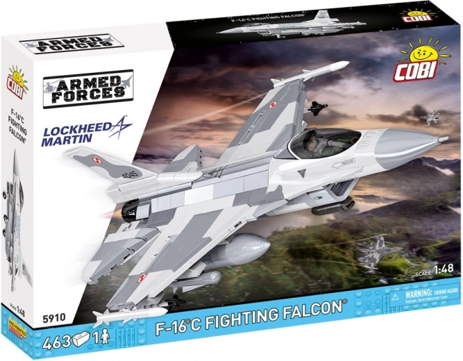 Set de construcción COBI Armed Forces – F-16C Fighting Falcon 1:48