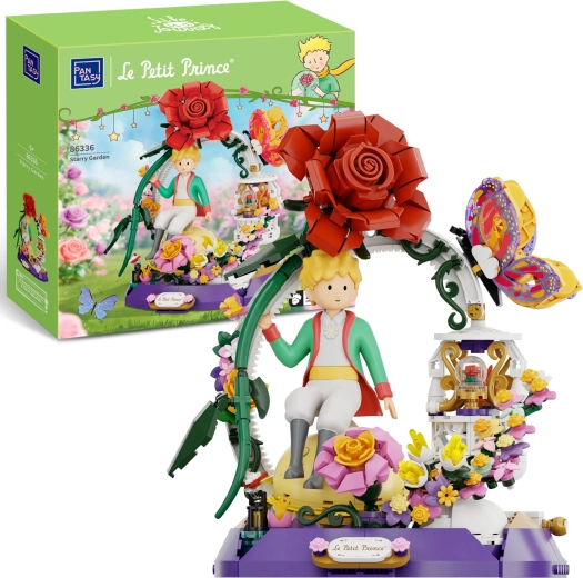 Set de construcción PANTASY El principito – Jardín estrellado, 483 piezas