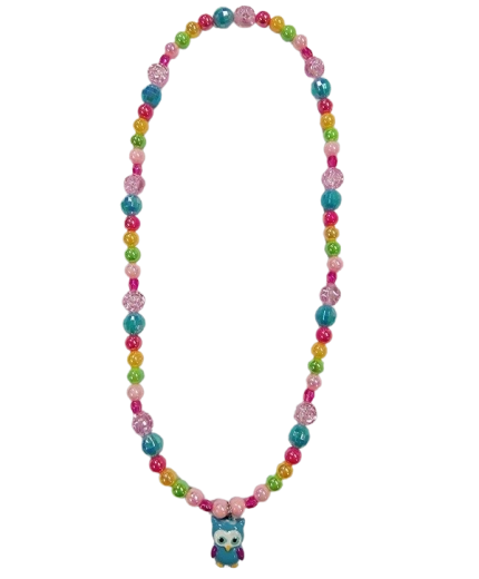 Collar con colgante de búho