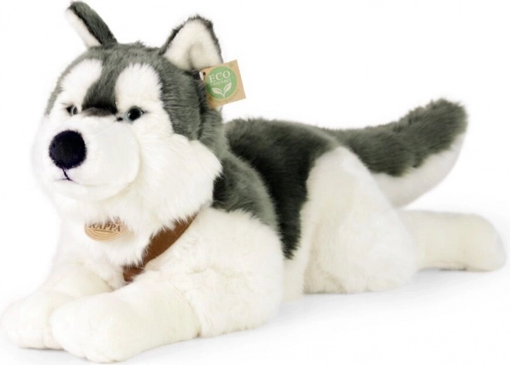 Perro Husky de peluche 60 cm ECO FRIENDLY