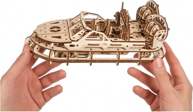 Puzzle de madera 3D detallado para nivel intermedio