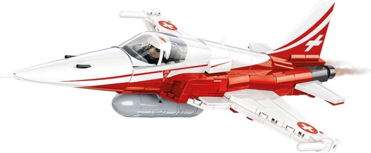 Representación fiel en los colores de Patrouille Suisse
