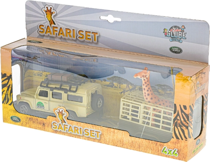 Set de safari completo con figura de jirafa