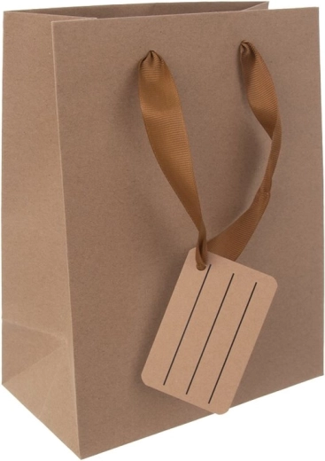 Bolsa de papel para regalo Nature 18 × 10 × 23 cm