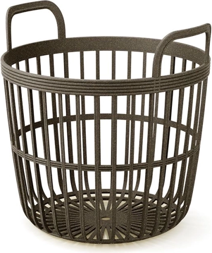 Cesta con asas Zoe Basket Eco Wood 36,4 cm – café