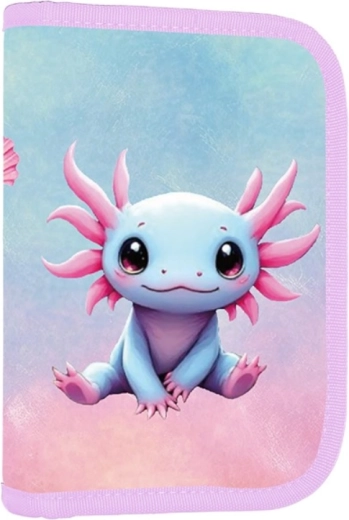 Estuche escolar de un compartimento Axolotl Oxybag