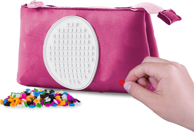 Estuche grande rosa Pixie Crew