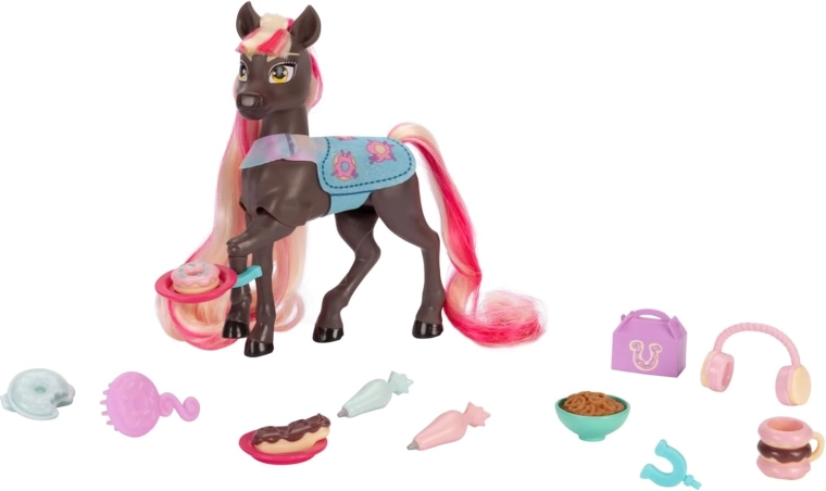 Poni articulado con accesorios