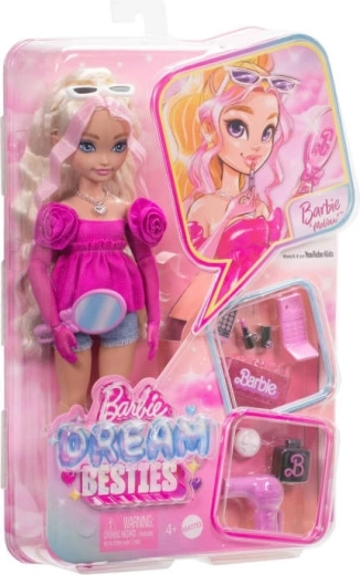 Barbie Dream Besties Malibu muñeca de moda con accesorios