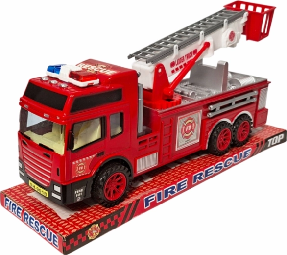Camión de bomberos con luz y sonido - 1 unidad