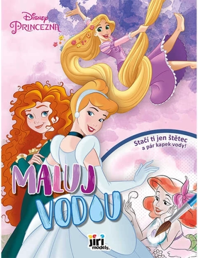 Disney Princesas para pintar con agua A4