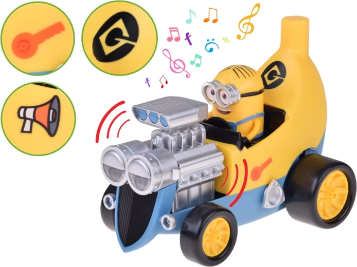 Luces, sonidos y frases de minions