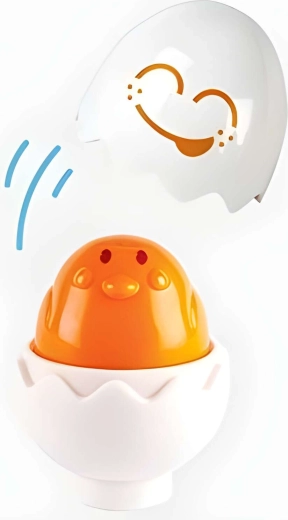 Pollitos chirriantes para la exploración sensorial