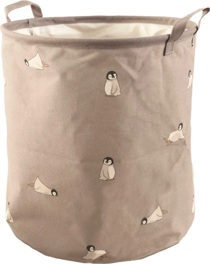 Petú Petú Mier cesto grande de almacenamiento Penguin - 1 pieza